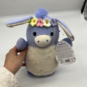 Squishmallows 10" Easter HugMees Milanda the Donkey